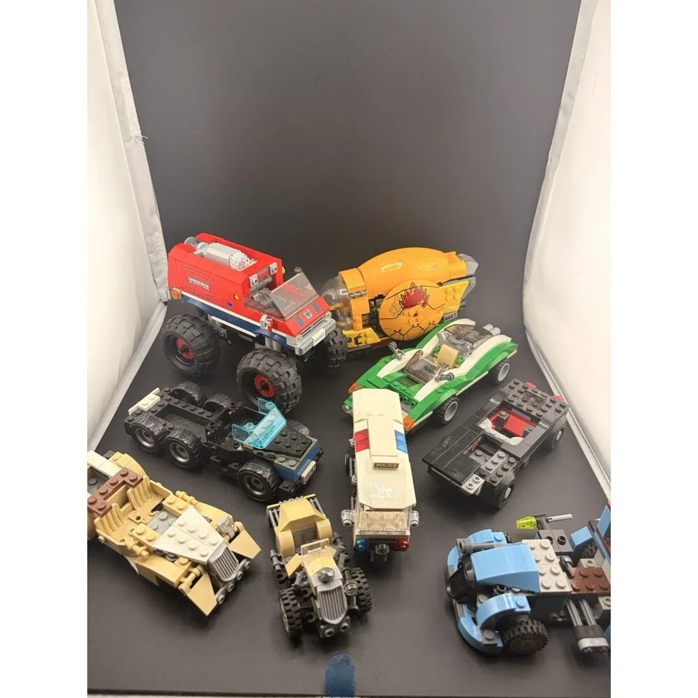 LEGO Vehicle Lot Marvel Indiana Jones Batman Monster Fighters City Bulk As-Is